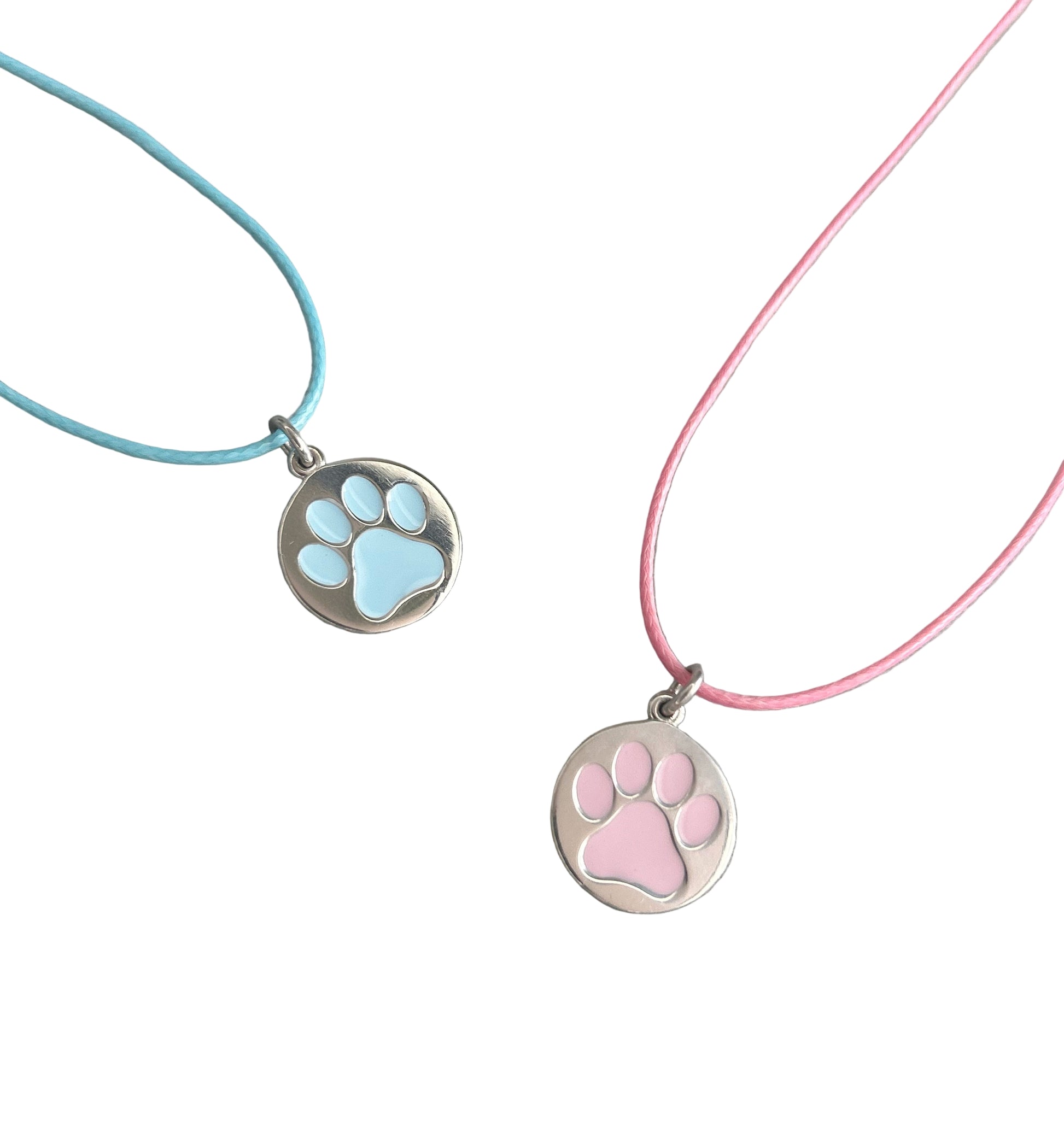 Підвіска з емаллю у вигляді лапки