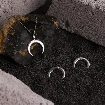 Сережки лунниця