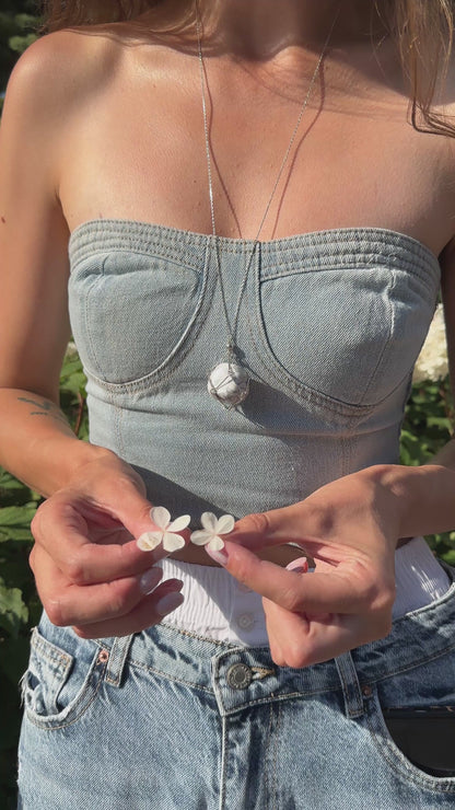 Кольє трансформер з натуральним камнем